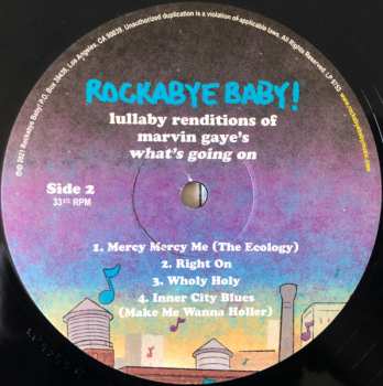 LP Andrew Bissell: Rockabye Baby! Lullaby Rendition Of Marvin Gaye's What's Going On LTD