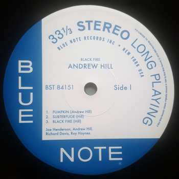 LP Andrew Hill: Black Fire