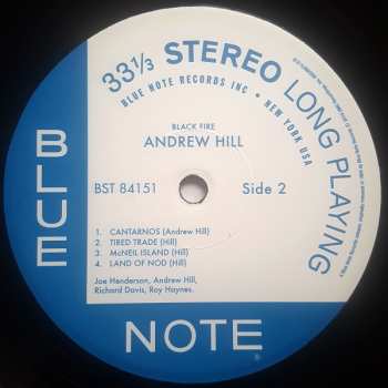 LP Andrew Hill: Black Fire