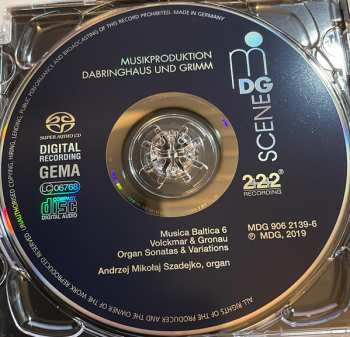 SACD Andrzej Szadejko: Musica Baltica 6 - Volckmar & Gronau