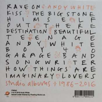 12CD/Caja Andy White: Studio Albums 1986-2016