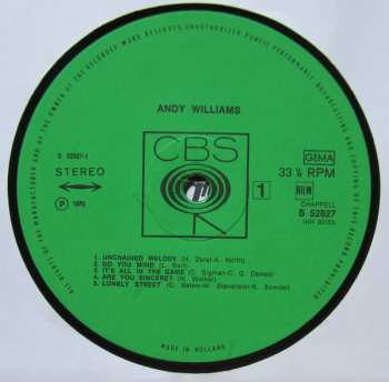 LP Andy Williams: Andy Williams