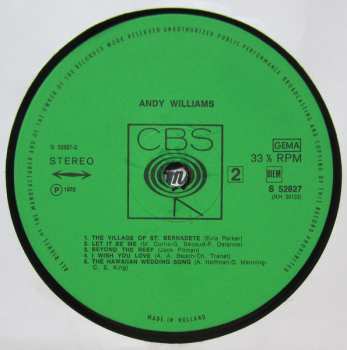LP Andy Williams: Andy Williams