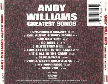 CD Andy Williams: Greatest Songs (Unchained Melody)