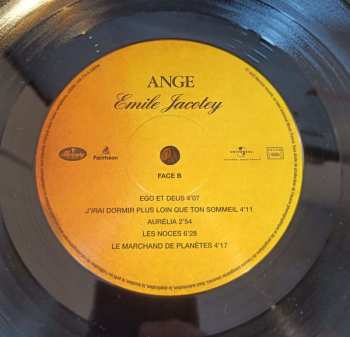 LP Ange: Emile Jacotey
