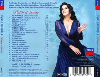 CD Angela Gheorghiu: Plaisir D'Amour