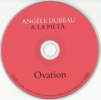 CD Angèle Dubeau: Ovation En Concert / Live DIGI