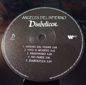 LP Angeles Del Infierno: Diabolicca 