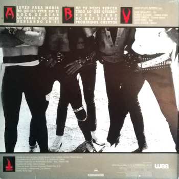 LP Angeles Del Infierno: Joven Para Morir