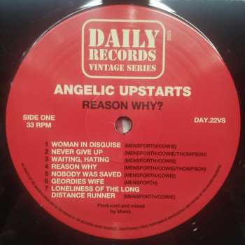 LP Angelic Upstarts: Reason Why?