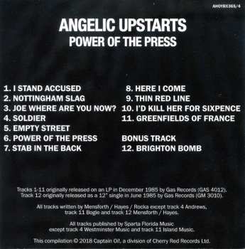 6CD/Caja Angelic Upstarts: The Albums 1983 - 91