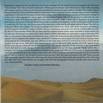 CD Angelo Francesco Lavagnino: Totò D'Arabia (Original Motion Picture Soundtrack) LTD