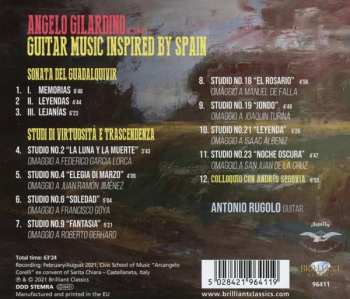 CD Angelo Gilardino: Guitar Music Inspired By Spain
