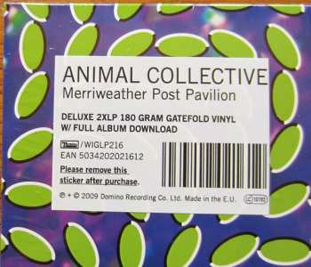 2LP Animal Collective: Merriweather Post Pavilion DLX