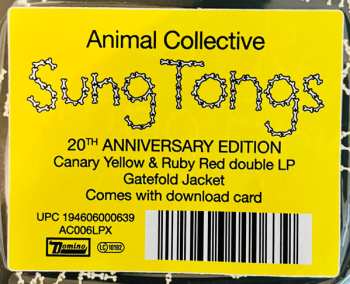 2LP Animal Collective: Sung Tongs CLR