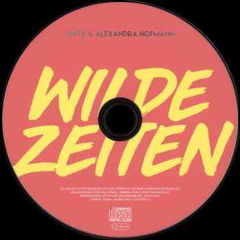 CD Geschwister Hofmann: Wilde Zeiten