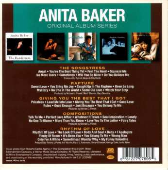 5CD/Caja Anita Baker: Original Album Series