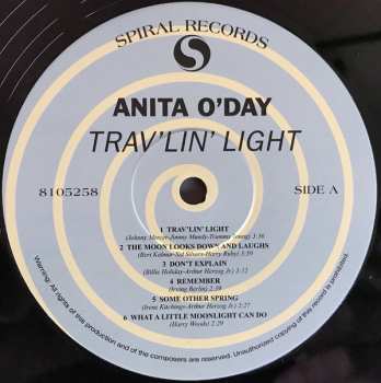 LP Anita O'day: Trav'lin' Light LTD