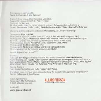 CD Ann Burton: Early Blue 1958-1968