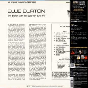 LP Louis Van Dyke Trio: Blue Burton LTD
