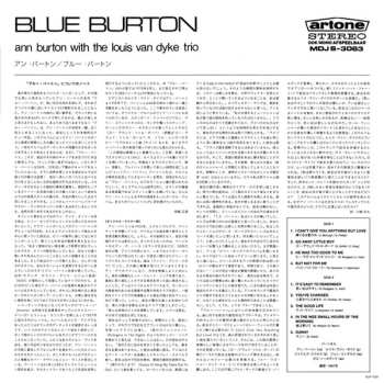 LP Louis Van Dyke Trio: Blue Burton LTD