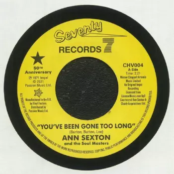 Ann Sexton: You've Been Gone Too Long / I Had A Fight With Love