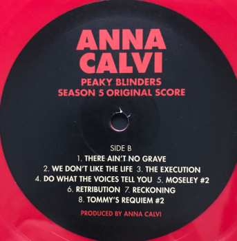 2LP Anna Calvi: Peaky Blinders: Season 5 & 6 Original Score LTD