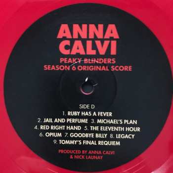2LP Anna Calvi: Peaky Blinders: Season 5 & 6 Original Score LTD