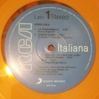 LP Anna Oxa: Anna Oxa CLR