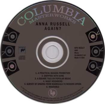 CD Anna Russell: Anna Russell Again?