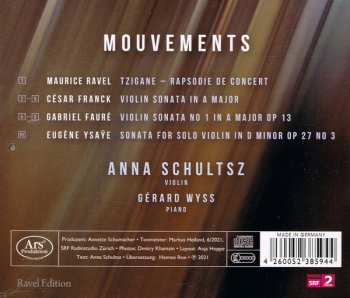 CD Gérard Wyss: Mouvements