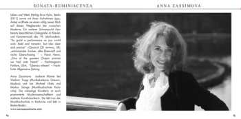 CD Anna Zassimova: Sonata Reminiscenza