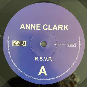 LP Anne Clark: R.S.V.P.
