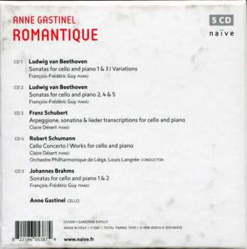 5CD/Caja Robert Schumann: Romantique