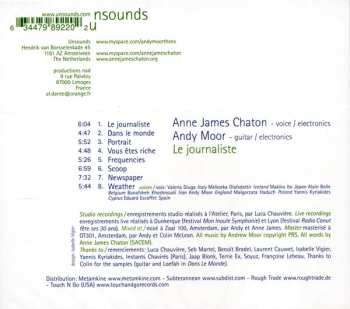 CD Anne-James Chaton: Le Journaliste