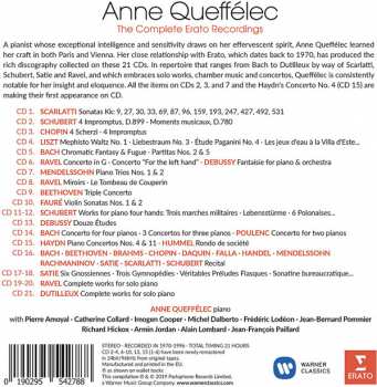 21CD/Caja Anne Queffélec: The Complete Erato Recordings