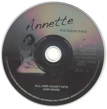 2CD Annette: First Name Initial - All Her Chart Hits And More