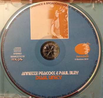 CD Paul Bley: Dual Unity