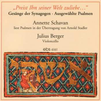 Album Julius Berger: Preiset Ihn Seiner Welt Zuliebe...