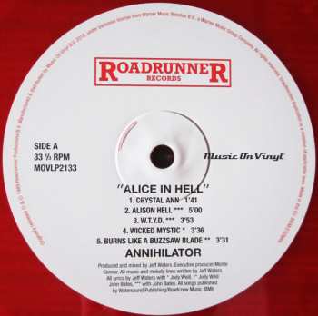 LP Annihilator: Alice In Hell LTD | NUM | CLR