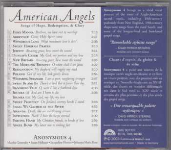 CD Anonymous 4: American Angels (Songs Of Hope, Redemption, & Glory)