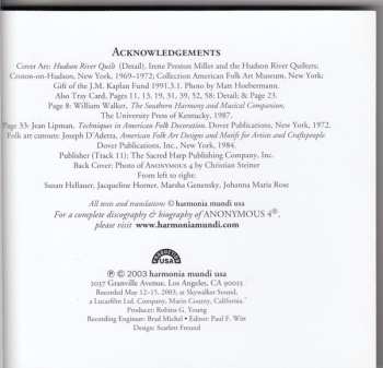 CD Anonymous 4: American Angels (Songs Of Hope, Redemption, & Glory)