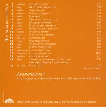 4CD/Caja Anonymous 4: Noël - Carols & Chants For Christmas