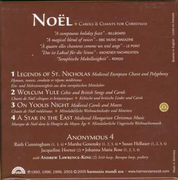 4CD/Caja Anonymous 4: Noël - Carols & Chants For Christmas