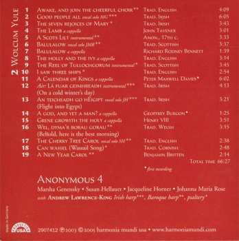 4CD/Caja Anonymous 4: Noël - Carols & Chants For Christmas
