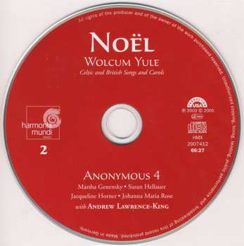 4CD/Caja Anonymous 4: Noël - Carols & Chants For Christmas