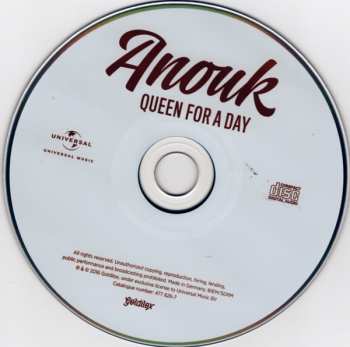 CD Anouk: Queen For A Day LTD