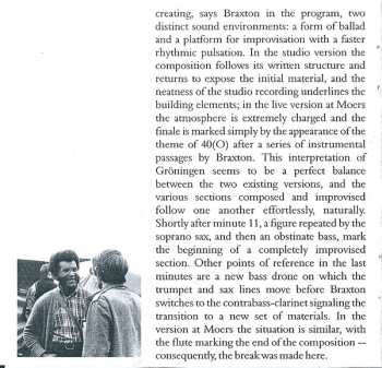 CD Anthony Braxton: News From The 70s (Solo, Duo And Quartet)