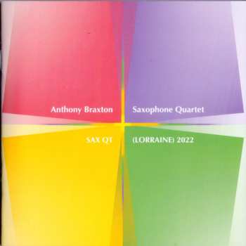 4CD Anthony Braxton Saxophone Quartet: Sax Qt (Lorraine) 2022