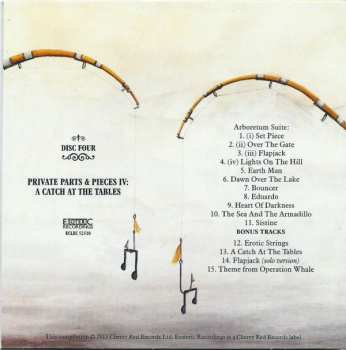 5CD/Caja Anthony Phillips: Private Parts & Pieces I-IV